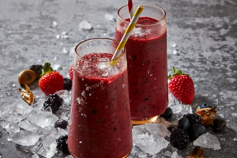 Black Garlic Fruit Smoothie Recipe